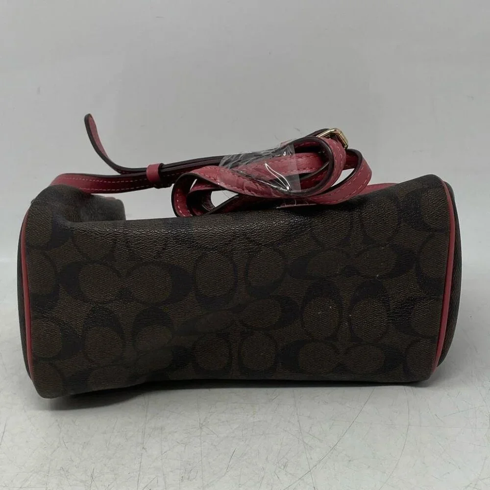 Coach Rowan Satchel Bag In Signature Canvas - Picture 4 of 7
